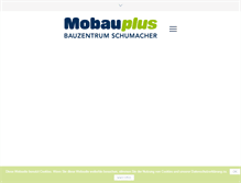 Tablet Screenshot of mobauplus-schumacher.de